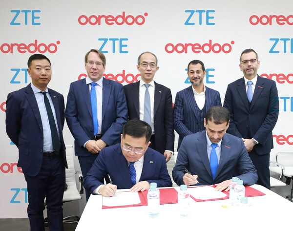 ZTEとOoredoo Groupがパートナーシップ契約をさらに5年間延長