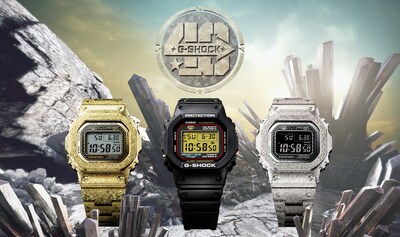 卡西欧将发布采用深度硬化不锈钢的G-SHOCK Recrystallized系列手表-美