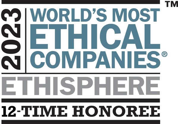 铁姆肯公司第 12 次获评 " 全球最具商业道德公司 "之一
