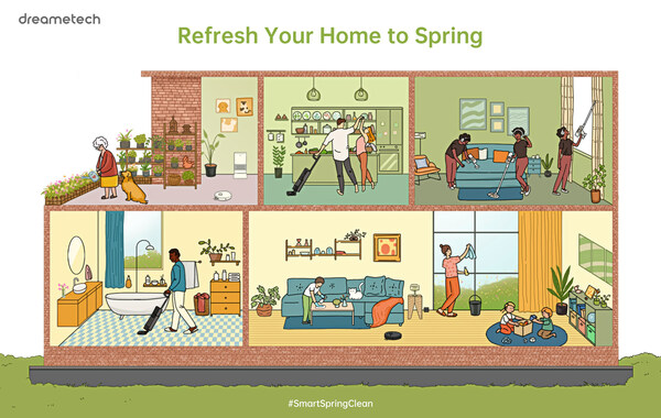 Dreametech brings smarter spring cleaning solutions to every household