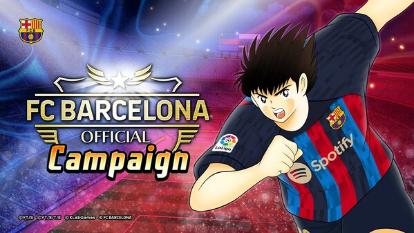 "Captain Tsubasa: Dream Team" Debuts New Players Wearing the FC BARCELONA Official Uniform and Monthly Livestream on YouTube