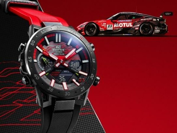 Casio to Release New EDIFICE Incorporating Design Features from the NISMO Ace Racing Car