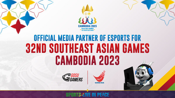 GosuGamers has been appointed as the official media partner of esports for the 32nd Southeast Asian Games, Cambodia 2023.
