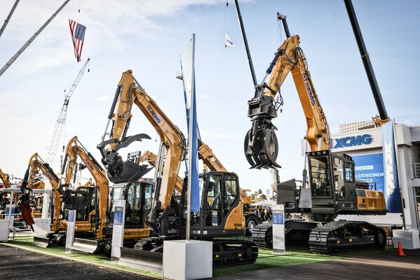 CONEXPO-CON/AGG 2023: XCMG Excavator Releases 17 Models Customized for the North American Market