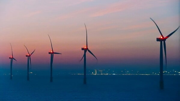 Angka produksi listrik harian Datang Nanao Lemen Offshore Wind Power Project catat rekor baru dalam satu hari.