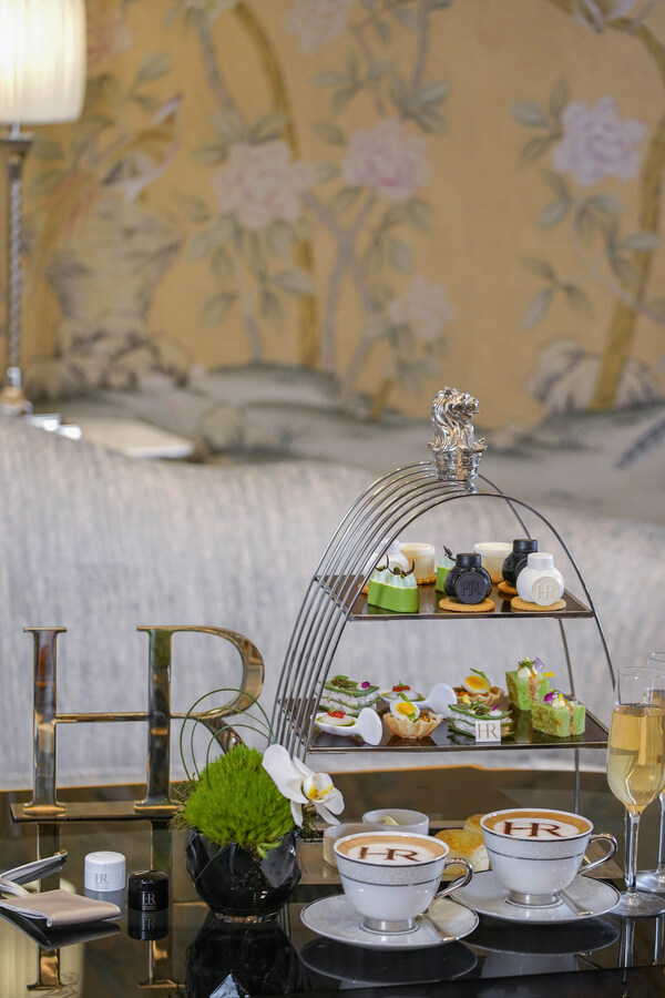 广州富力丽思卡尔顿酒店携手赫莲娜 呈献联名下午茶及主题套房