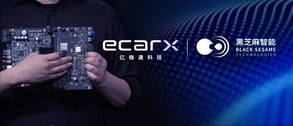 搭载华山二号A1000芯片的亿咖通汽车大脑（ECARX Super Brain）中央计算平台