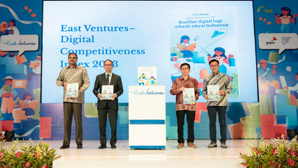 The launch of East Ventures - Digital Competitiveness Index 2023