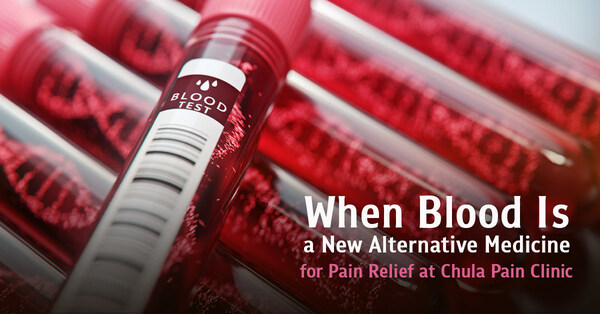 When Blood Is a New Alternative Medicine for Pain Relief at Chula Pain Clinic