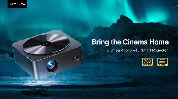 Bring the cinema home -Ultimea Apollo P40 1080p native projector with 700 ANSI