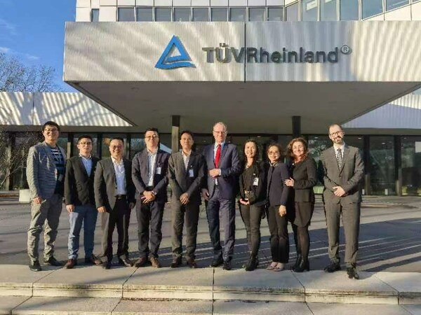TUV莱茵德国科隆总部接待金发科技总经理李南京一行