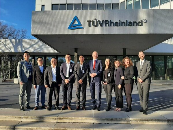 Kingfa delegation visits TÜV Rheinland Headquarters, Cologne