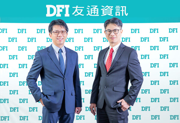 DFI Vice Chairman Michael Lee (left) and President Alexander Su (right).
