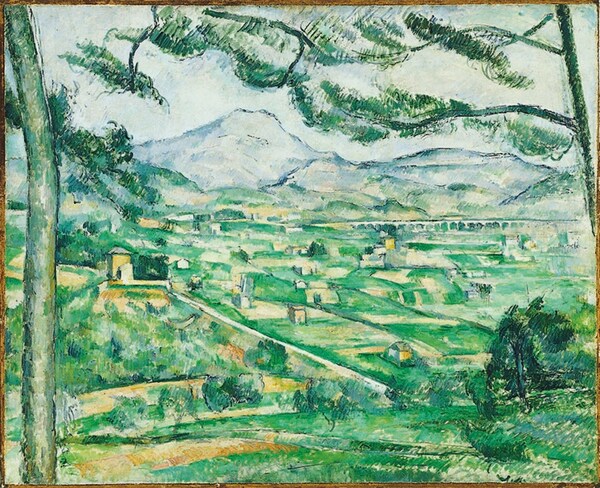 The Phillips Collection, Washington, D.C.; Paul Cézanne (French, 1839–1906); Mont Sainte-Victoire, 1886–87; Oil on canvas; 23 ½” x 28 ½” (59.6 x 72.3 cm); Acquired 1925