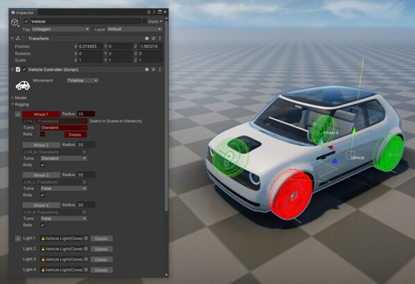 本田通过拓展Unity编辑器，为经验有限的汽车设计师们提升效率
