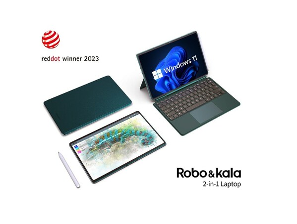 Robo & Kala: the world's thinnest and lightest 2-in-1 laptop is now available for online purchase