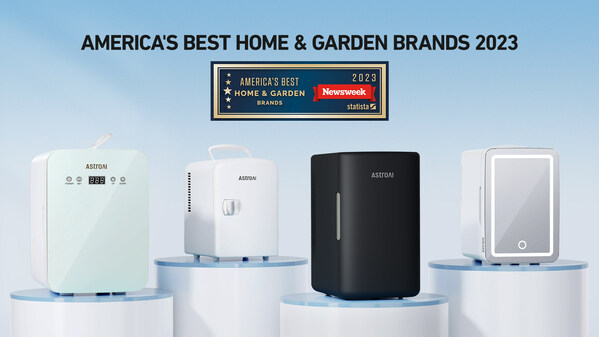 AstroAI Recognized as One of America's Best Home and Garden Brands 2023 with Its Mini Fridge Lineup