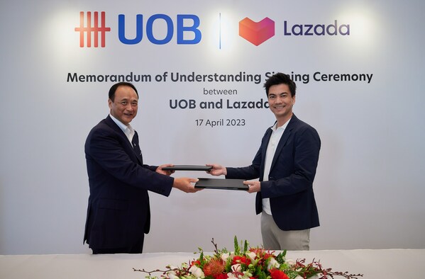 UOB và Lazada trở thành đối tác chiến lược để cùng nhau thúc đẩy hệ sinh thái kỹ thuật số ở Đông Nam Á thông qua các dịch vụ tài chính và thanh toán nâng cao