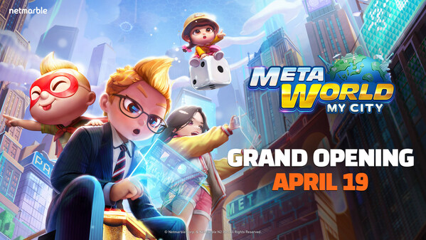 NETMARBLE LAUNCHES ITS NEW METAVERSE BOARD GAME META WORLD: MY CITY – AVAILABLE NOW
