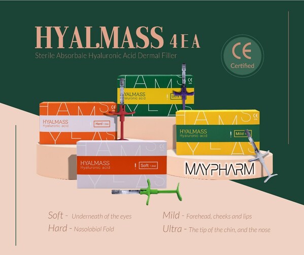 Maypharm's Hyalmass filler with Hybrid Technology obtained CE to hit Europe and America's market