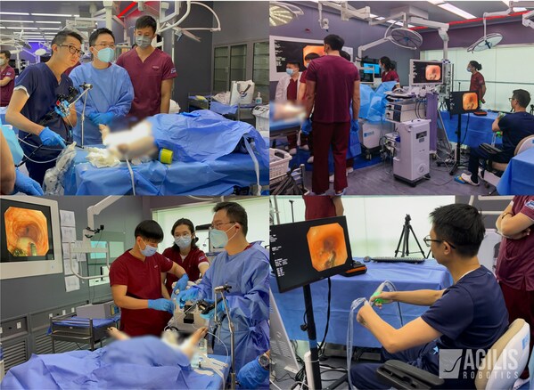 Live swine trial in The University of Hong Kong-Shenzhen Hospital
