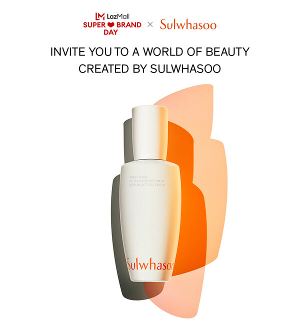 Sulwhasoo invites Southeast Asia to immerse in a world of Korean heritage, art and beauty with first regional LazMall Super Brand Day