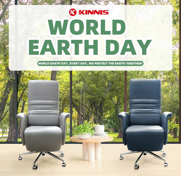 Kinnls Adds a Comfortable and Ergonomic Office Chair to Its Earth-friendly Designs