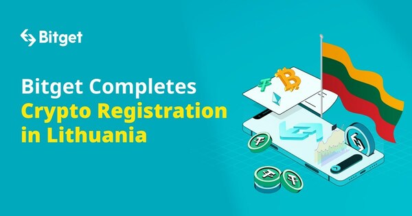 Crypto Exchange Bitget Completes Crypto Registration In Lithuania