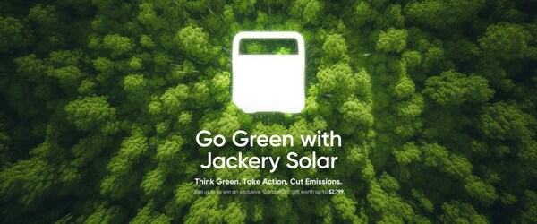 Jackery Announces 'Go Green with Jackery' Event to Mark World Earth Day 2023 and Encourage Environmental Protection
