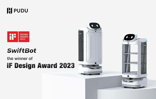 PUDUのSwiftBotは、iFデザインアワード2023を受賞した