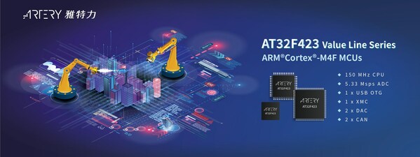 ARTERY Debuts Much-Anticipated AT32F423 MCU, Aiming Higher