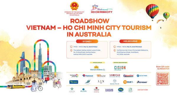 Join us at Roadshow Vietnam - Ho Chi Minh City Tourism in Australia 2023