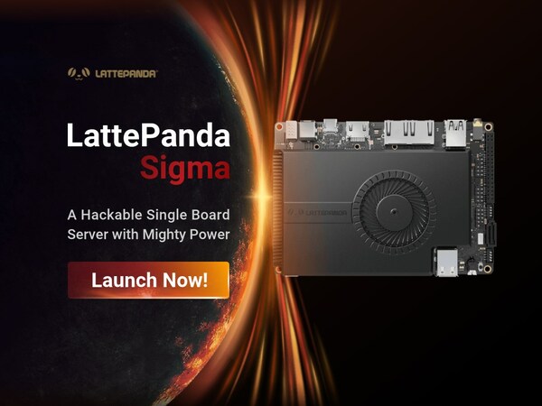 LattePanda Team Launches LattePanda Sigma - a Hackable Single Board Sever with Mighty Power