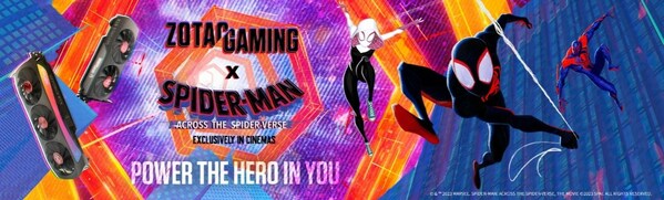 Program Global ZOTAC GAMING x Spider-Man™: Across the Spider-Verse – “Power the Hero in You”