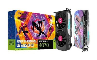 ZOTAC GAMING GEFORCE RTX 4070 TWIN EDGE OC SPIDER-MAN™：アクロス・ザ・スパイダーバース・バンドル（ACROSS THE SPIDER-VERSE BUNDLE）