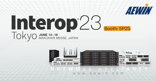 AEWINはTokyo Interop 2023で高い性能、効率、セキュリティーのネットワークシステムを展示