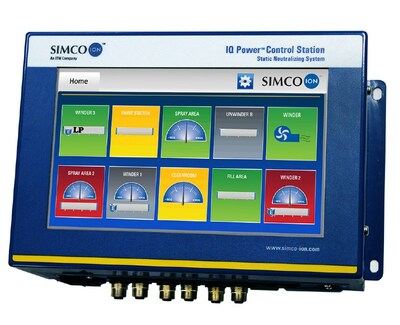 Simco-Ion推出全新中文版 IQ Power 智能静电控制台