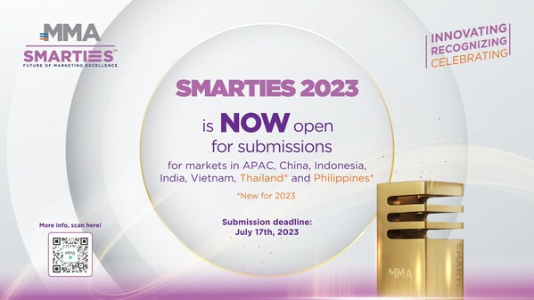 MMA Global Asia Pacific Welcomes Entries for 2023 SMARTIES™ Awards, Expands to The Philippines & Thailand