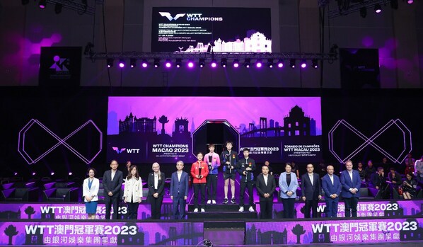 Internationally Renowned Sports Event WTT Champions Macao 2023 Presented by Galaxy Entertainment Group Successfully Concluded