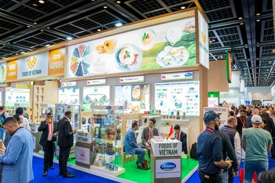 ビナミルクブース、Gulfood Dubai 2023で多くの来場者を魅了