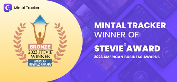 Mintal Tracker Honored as Bronze Stevie® Award Winner in 2023 American Business Awards®