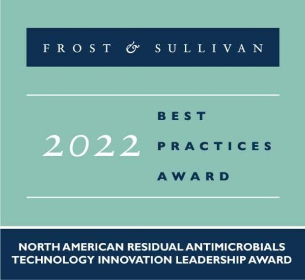 AvantGuard Applauded by Frost & Sullivan for Extending the Life of Chlorine-based Disinfectants for Sustained Efficacy with Its Residual Antimicrobial Solutions