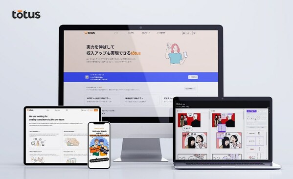 The Platform for Optimal Localization, 'totus', Launches Multi-Lingual Services, Expanding Its Presence in Content Localization