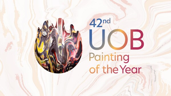 Programme identity design for the 42nd UOB Painting of the Year competition