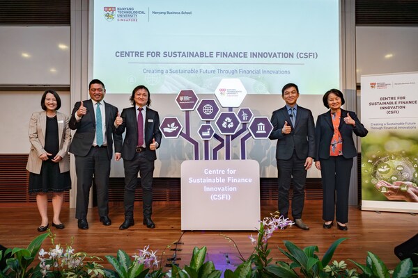 NTU Singapore's Nanyang Business School launches a new centre for sustainable finance and financial innovation