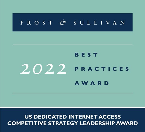 Frost & Sullivan Recognizes Spectrum Enterprise with Its 2022 Competitive Strategy Leadership Award in the U.S. Dedicated Internet Access Industry