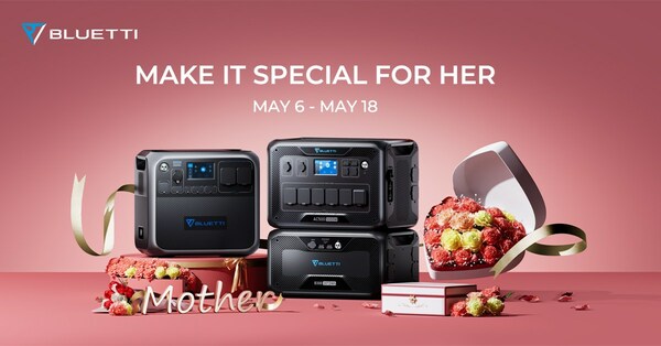 BLUETTI Makes Mother's Day Special With Various Power Solutions
