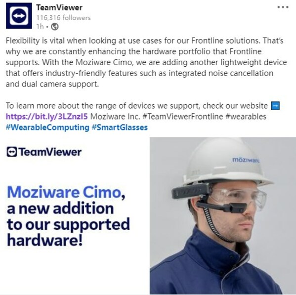 mōziware and TeamViewer Join Forces to Offer Integrated AR Digital Solutions Globally