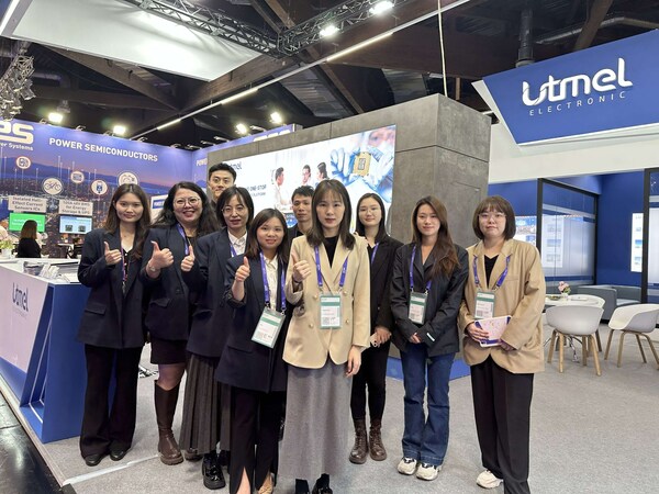 Utmel team at PCIM Europe 2023
