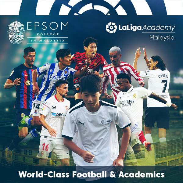 LaLiga College와 Epsom College는 선도적인 학술 및 축구 벤처 기업인 LaLiga Academy Malaysia와 협력하고 있습니다.